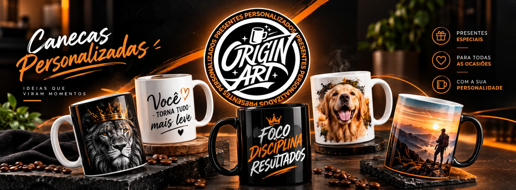 Canecas personalizadas OriginArt